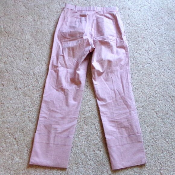 The Script Claudia Cuffed Pants in Rose Pink - Picture 5 of 6